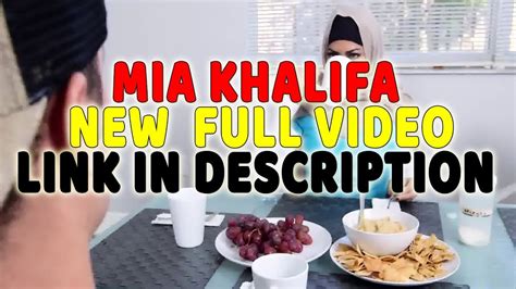 Mia Khalifa is cumming for dinner Video .